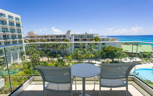 Pool ocean view