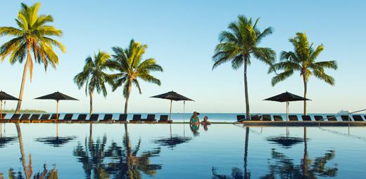 代名詞ともいえる大きなインフィニティプール