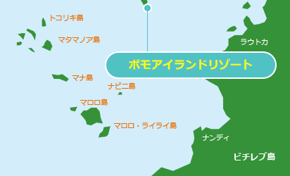 ボモアイランドリゾート　地図