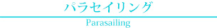 パラセイリング Parasailing