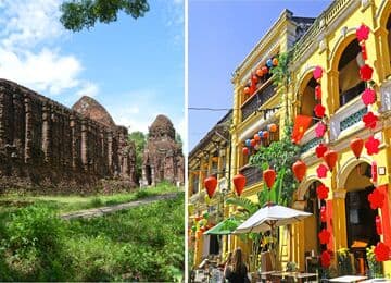 【2名以上参加】【日本語ガイド】世界遺産 ミーソン遺跡＆ホイアン旧市街 1日満喫ツアー